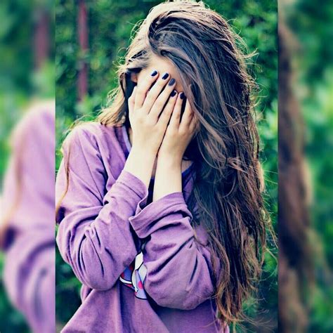 girls dp hide face|stylish girl pic hiding face.